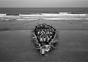 Museum of Goa : Fishermen And The Ocean by Subodh Kerkar